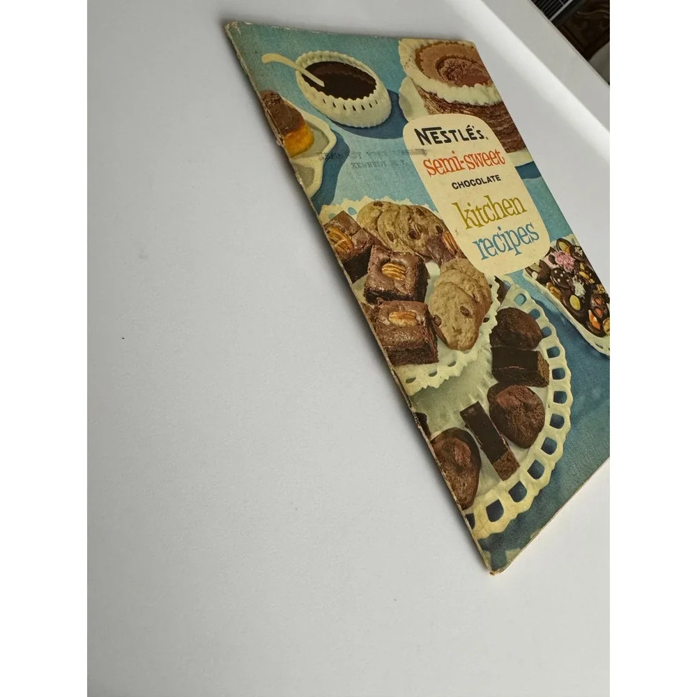 VTG 1957 Nestle Semi‎ Sweet Chocolate Kitchen Recipes Booklet Toll House Cookie